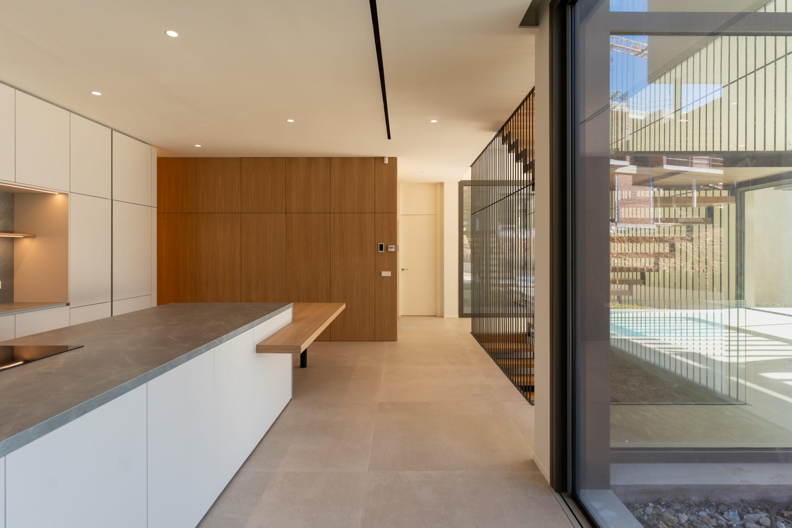 Open-plan living area