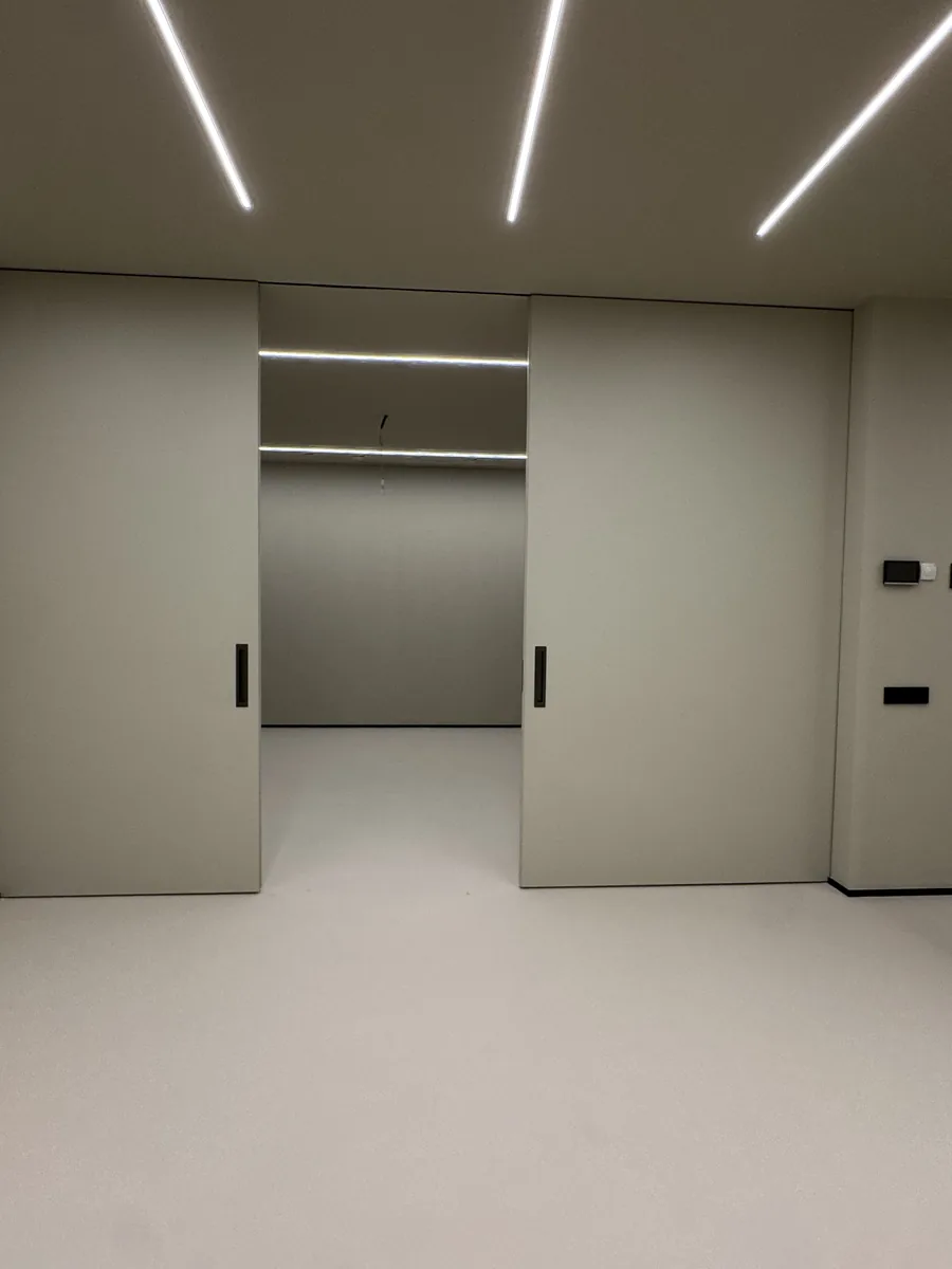 A second finished room on the lower level