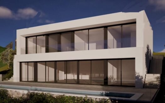 Building Plot with Sea Views and a Villa Project, Serrabrava, Lloret de Mar
